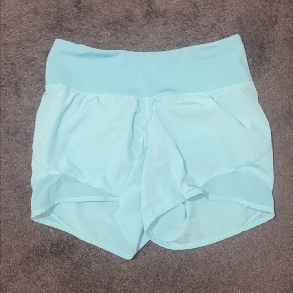 Baby blue sport shorts